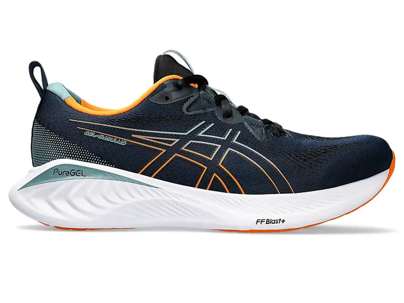 Asics Men's GEL-CUMULUS 25 French Blue/Bright Orange
